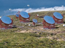 An image to illustrate the Cherenkov Telescope Array