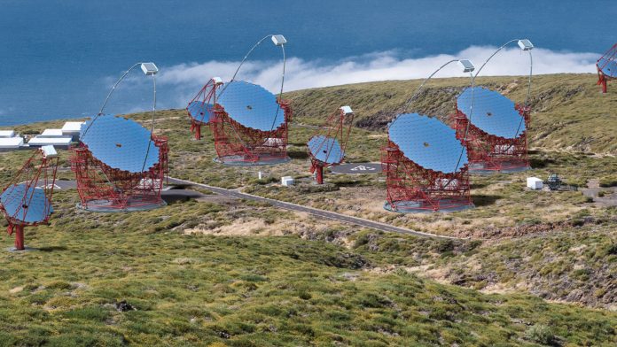 An image to illustrate the Cherenkov Telescope Array
