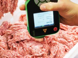 A portable measurement device for rapid food quality testing