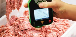 A portable measurement device for rapid food quality testing