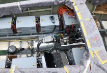 Can a lithium-ion battery fire be put out on a vessel?