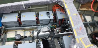 Can a lithium-ion battery fire be put out on a vessel?