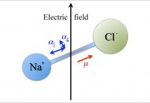 Molecules enhanced by electromagnetic fields