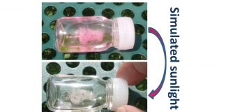 Smart cotton against chemical weapons