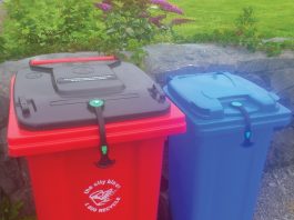 An image to illustrate an innovative solution for wheelie bins