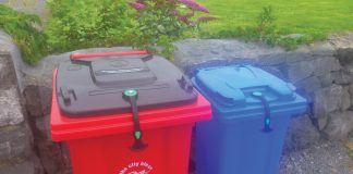 An image to illustrate an innovative solution for wheelie bins