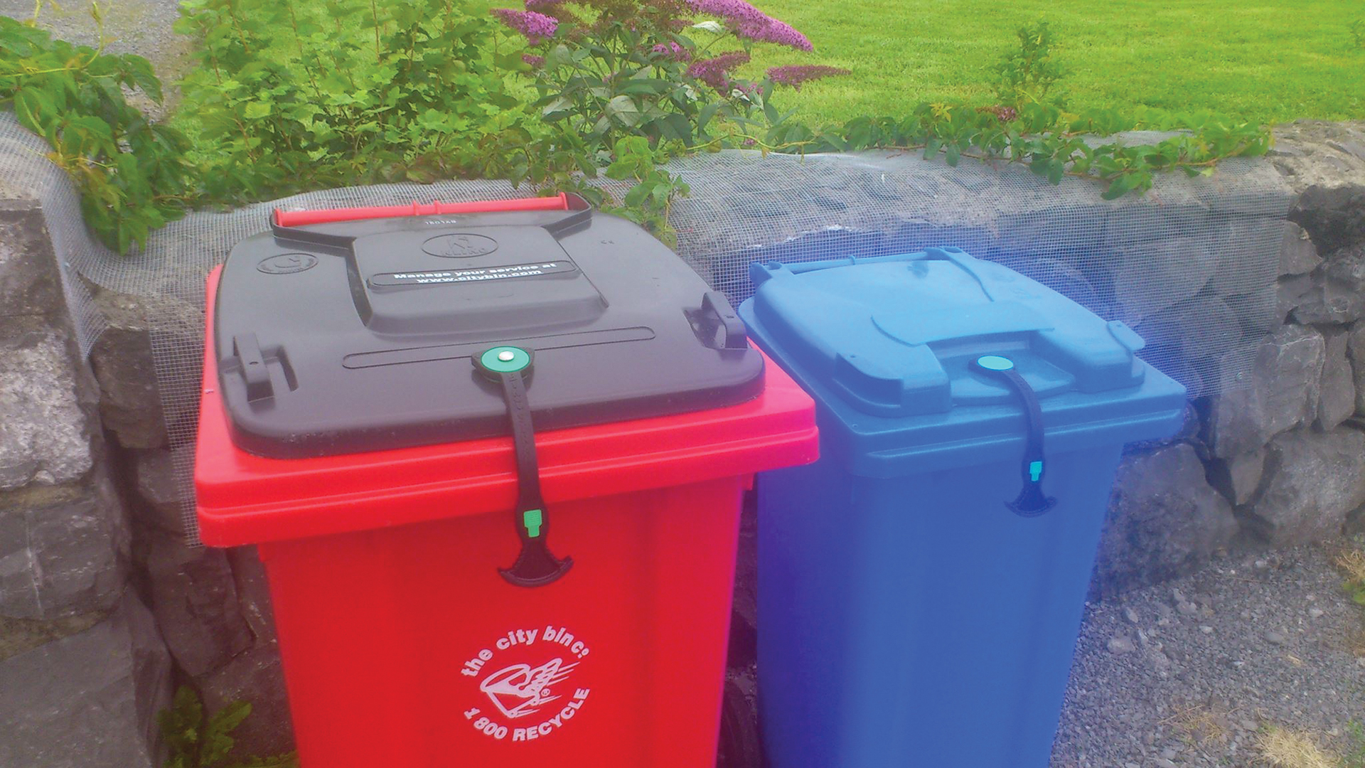 1 Guaranteed4Less 50L Waste Recycling Rubbish Disposal Dustbin Bin Home Office Work Garden Plastic