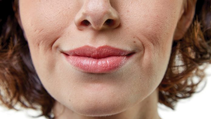 An image of a nose and mouth to illustrate the concept of artificial olfaction