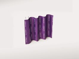 An image to illustrate the energy storage applications of the flexible battery