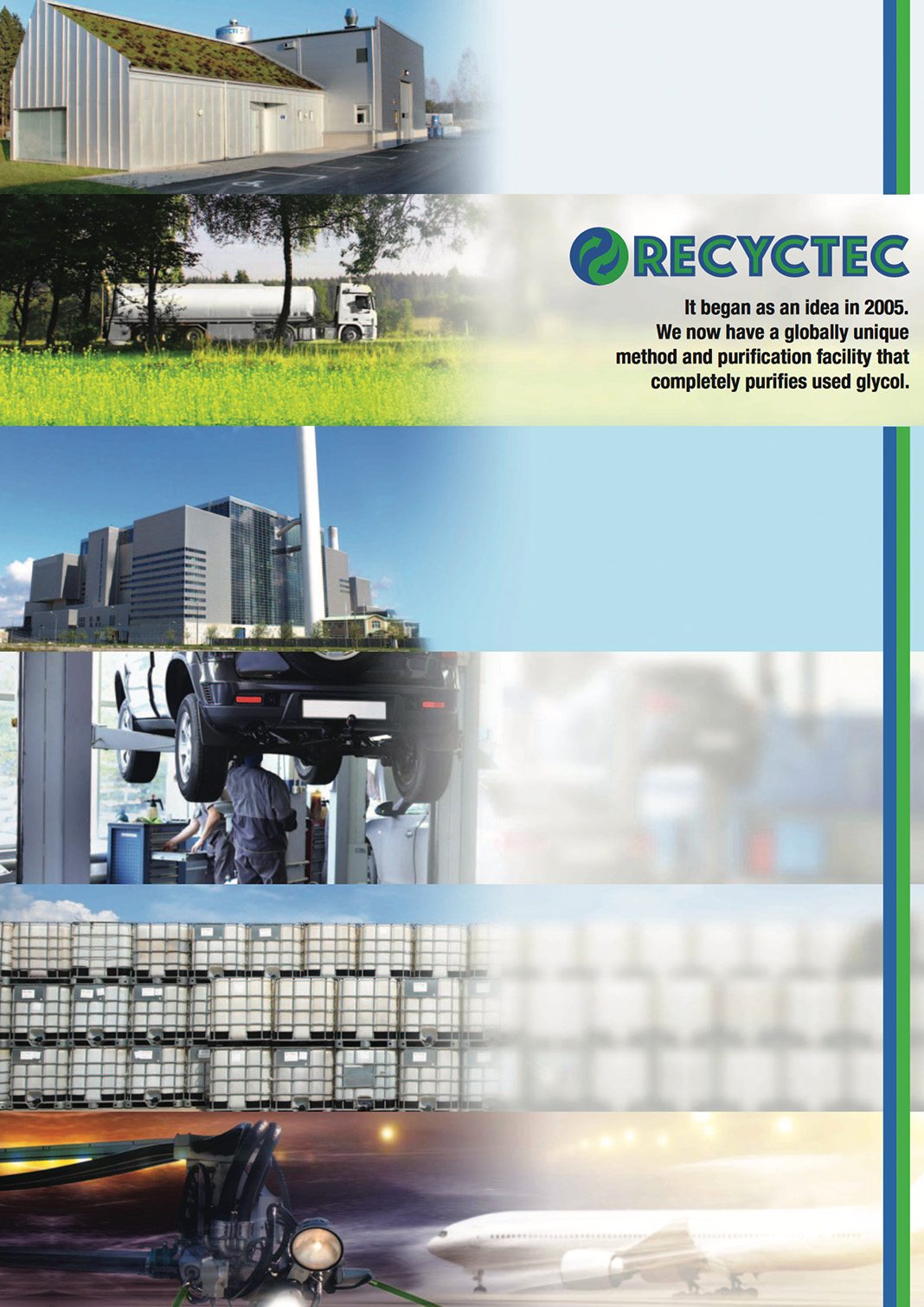 purification of used glycol|Recyctec's purification of used glycol|purification of used glycol