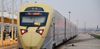 Saudi train