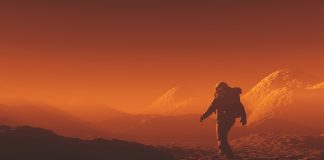 organic compound on Mars