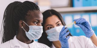 female STEM students