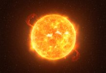 Physicists report the discovery of bursts of cosmic ray electrons accelerated by shock waves from the Sun cosmic ray electrons