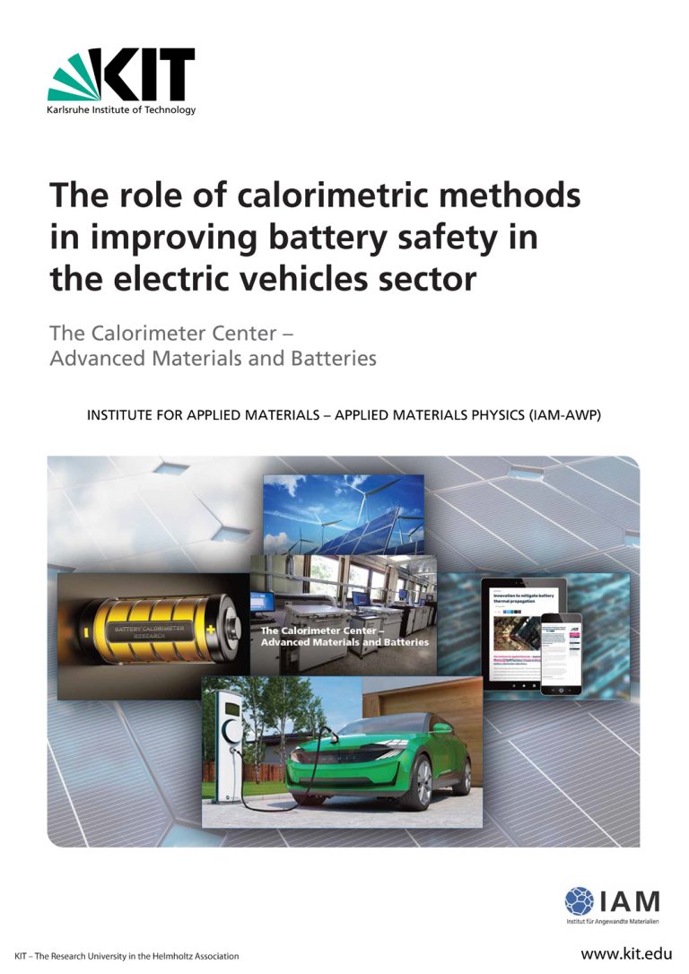 Improving electric vehicle battery safety with calorimetry