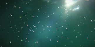 How nanoscale plastic particles move through the environment