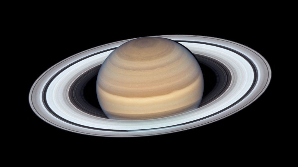 an up close and personal insight to the rings of saturn