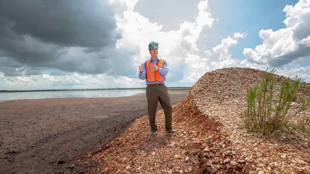Transforming bauxite residue waste into critical materials