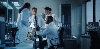 positively and negatively charged ions