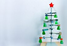 Christmas tree nanostructure discovered for ascorbic acid oxidation nanostructures
