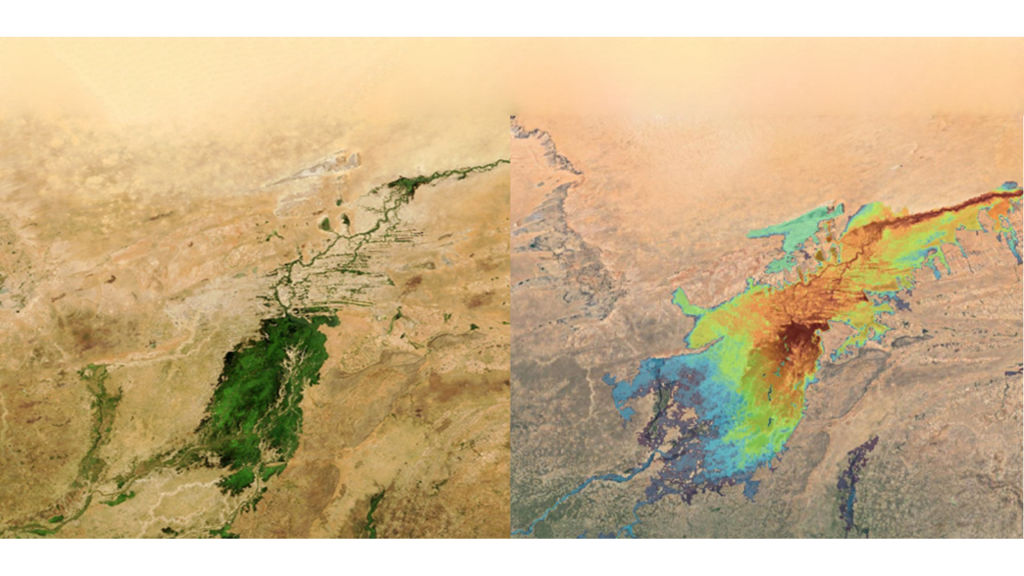 Niger River flood management