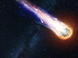 Solar Orbiter spacecraft crosses through the tail of a comet