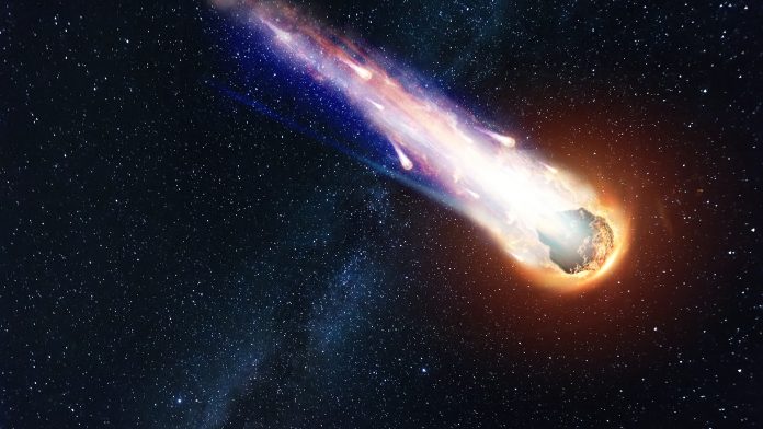 Solar Orbiter spacecraft crosses through the tail of a comet