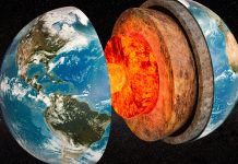 Earth's interior layers