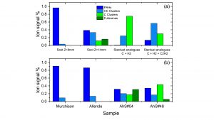 large carbonaceous molecules 