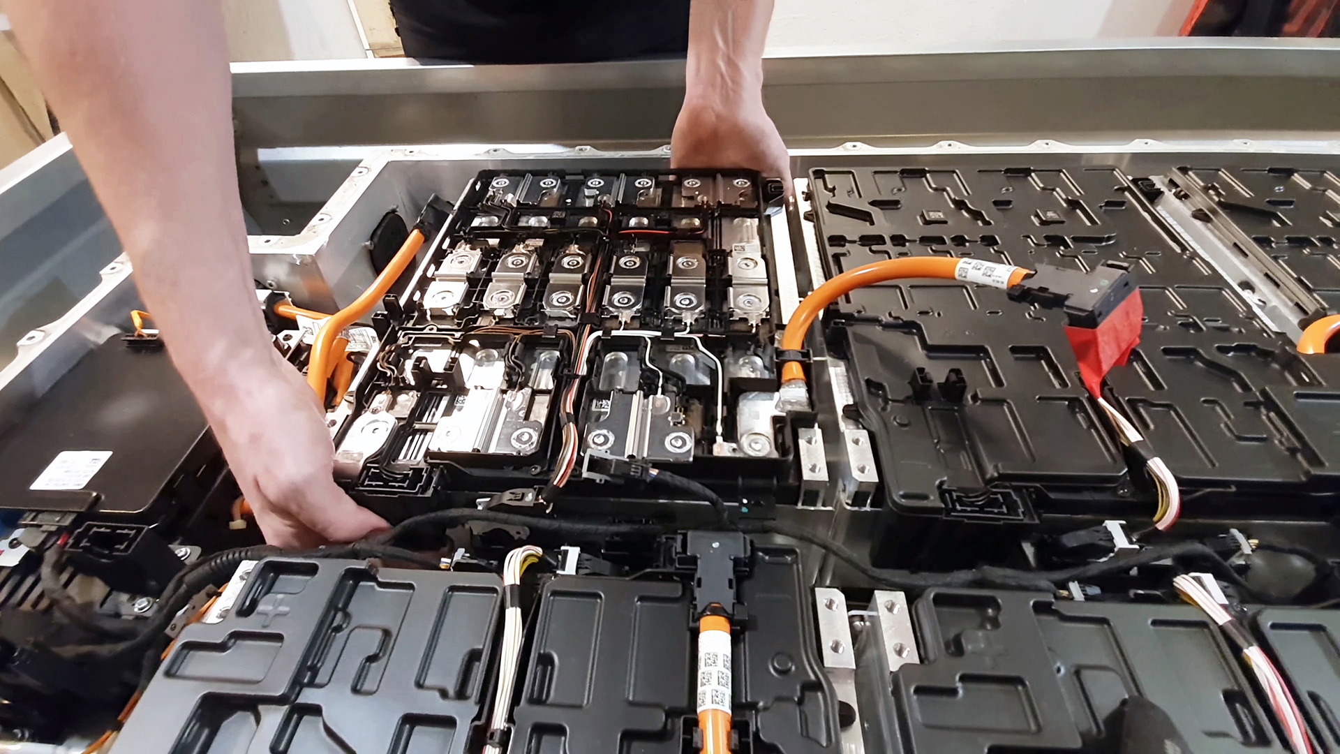 Inside the largest electric vehicle battery recycling facility in Europe