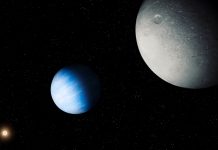 Super-Earth observed near the habitable zone of red dwarf Super-Earth