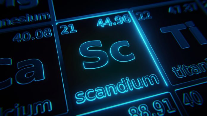 Scandium-aluminium alloys