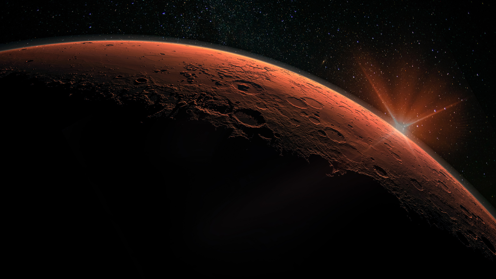 Descubren nuevos cráteres de impacto de meteoritos en Marte