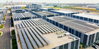 Rooftop solar panels