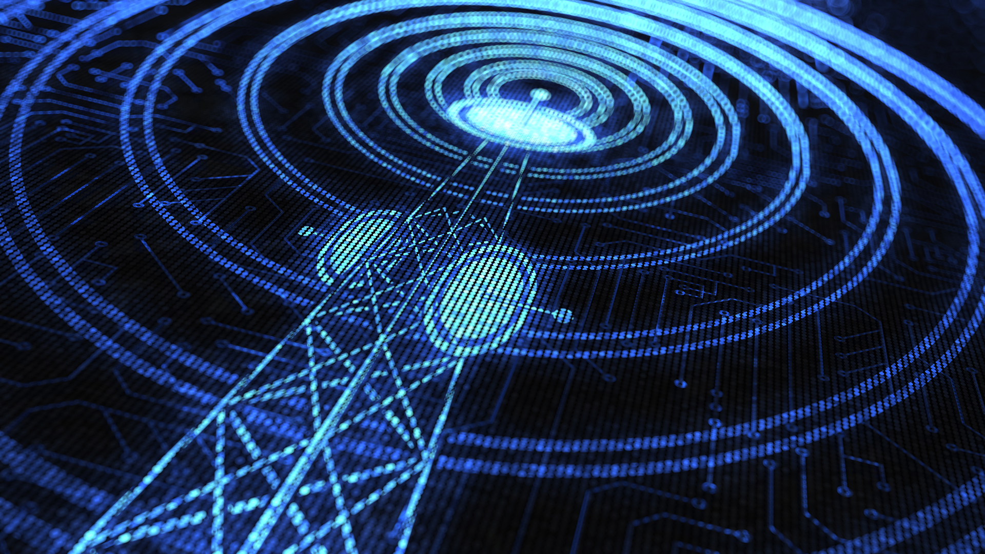 Radio waves sustainably power the of things