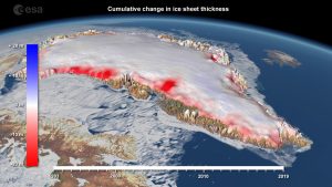 Ice sheet melting