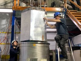 Wavelength shifter test at CERN