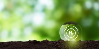 Green hydrogen illustration