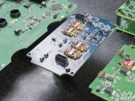 Close up of a semiconductor