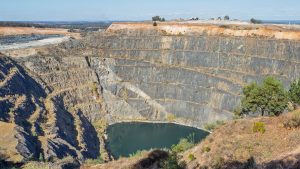 The Greenbushes mine is an open-pit mining operation in Western Australia and is the world's largest hard-rock lithium mine. It is located to the south of the town of Greenbushes, Western Australia.