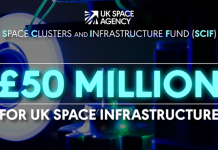 £50m investment set to revolutionise space infrastructure Graphic showcasing the new £50m investment in space infrastructure
