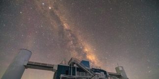 neutrino image from IceCube Observatory