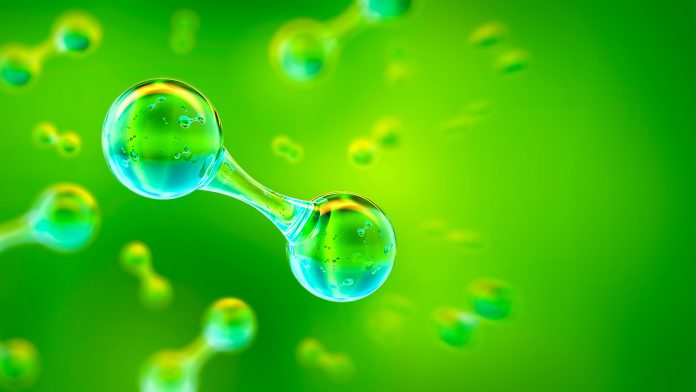 Hydrogen gas molecule for converting ethanol into hydrogen