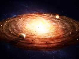 Planet,Formation,Birth,Of,A,Solar,Sytem,-,Protoplanetary,Disk