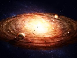 Planet,Formation,Birth,Of,A,Solar,Sytem,-,Protoplanetary,Disk