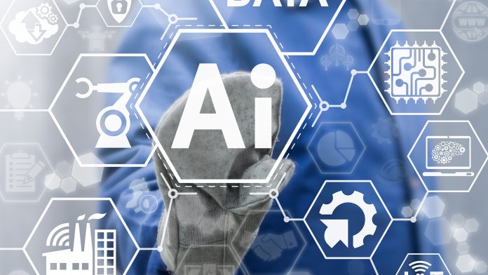 Artificial intelligence research concept