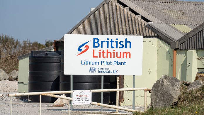 first lithium mine