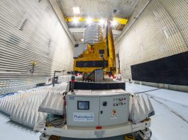 Euclid in the compact anntena test range