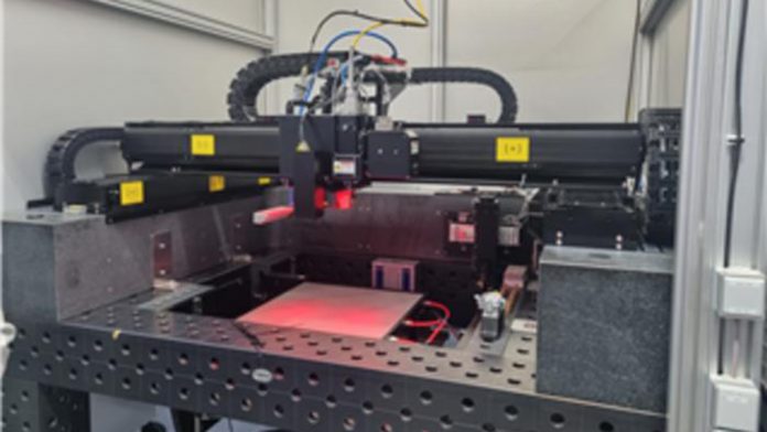 Image of the Top-Lamp installed in February 2023