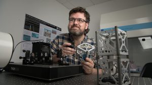 developing the new laser-based satellite